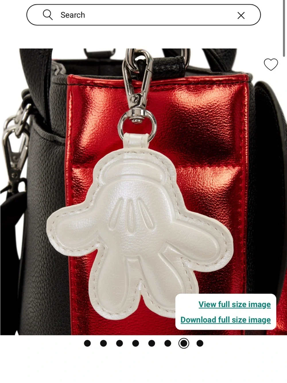 Loungefly Mickey Mouse Exclusive Convertible Backpack/Tote Crossbody Bag & Walle